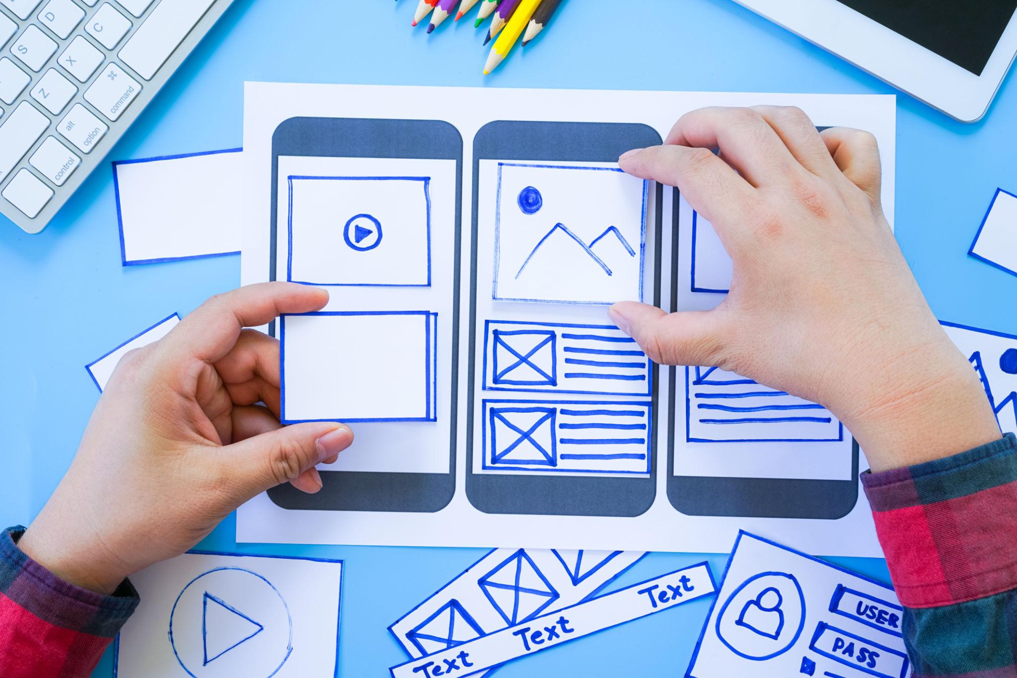 UI UX Design Background